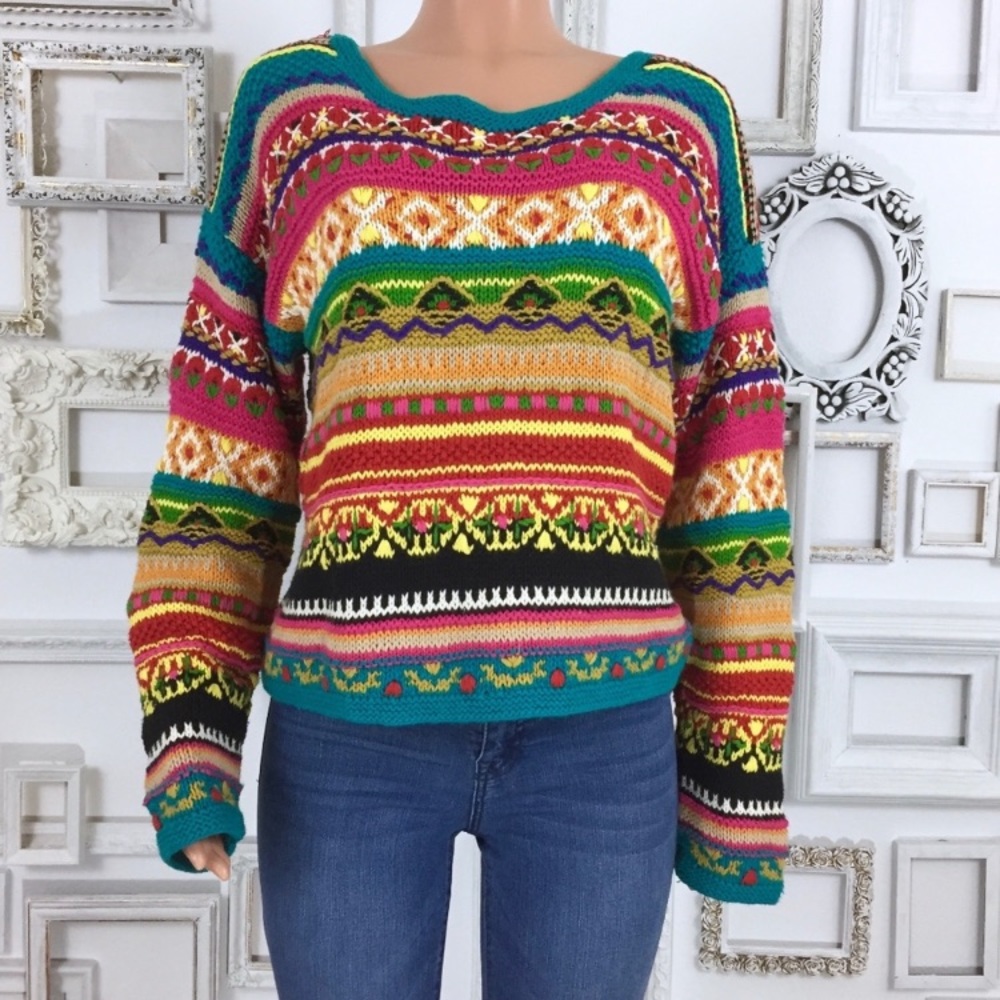 💖Beautiful Vintage Casual Corner Knitted Sweater